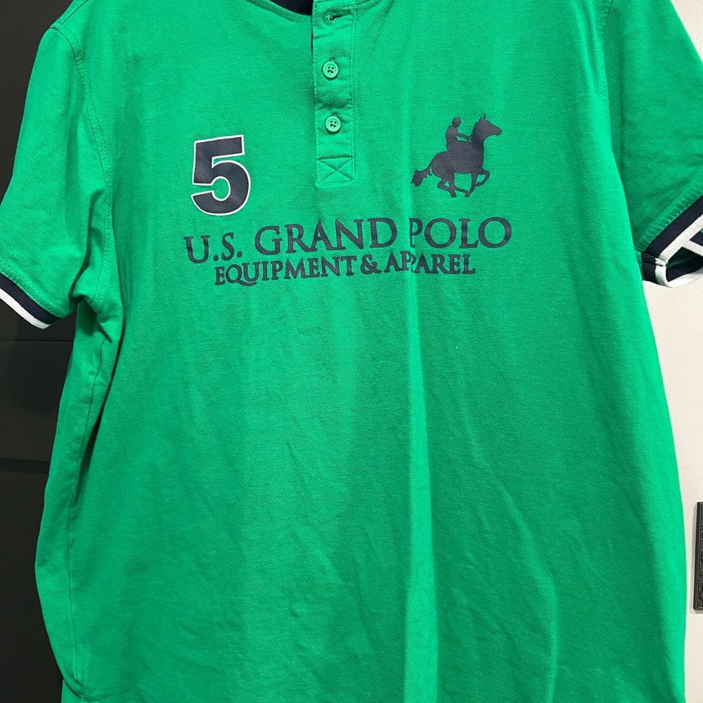 Green U.S. Grand Polo Shirt